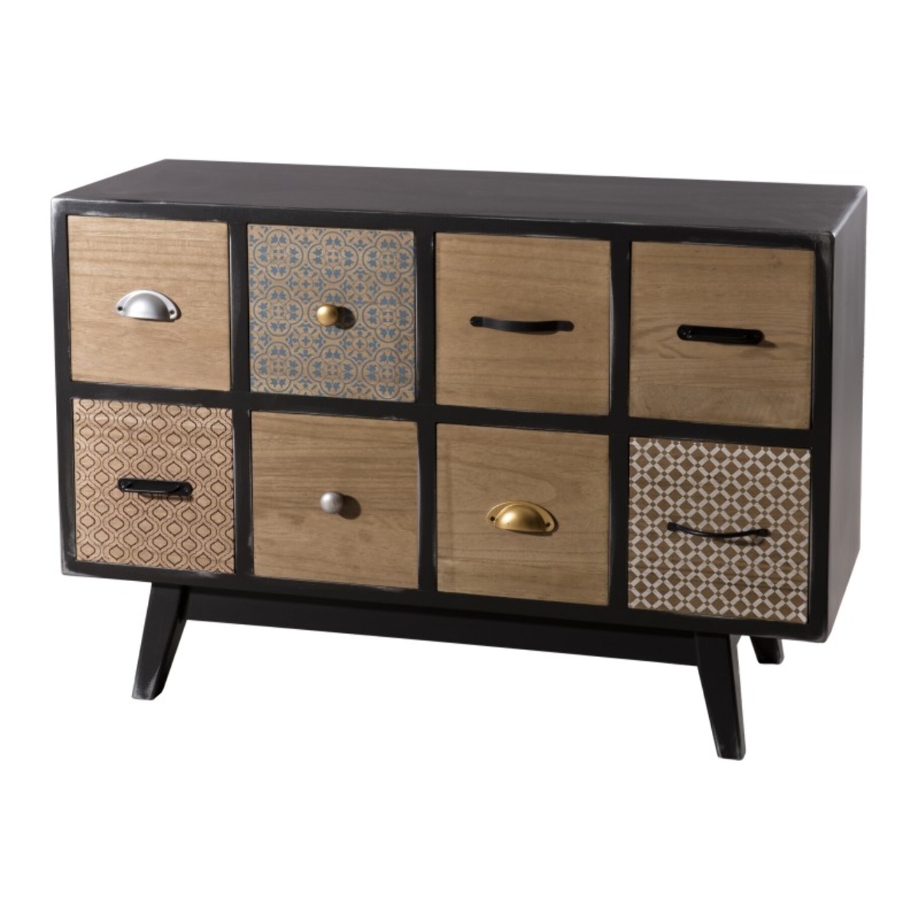 LEON - Commode 8 tiroirs LEON