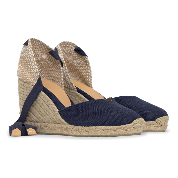 Alpargata cuña de yute 9cm