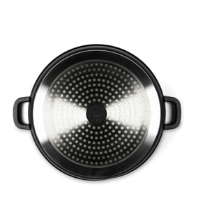Tegame 28 cm Excelsa – Soul Cook, Alluminio Nero