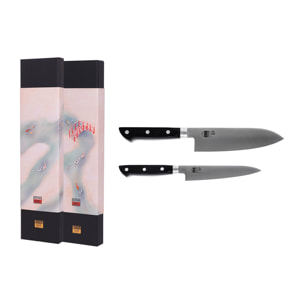 Set Hashi Básico: 2 cuchillos (petty + santoku)