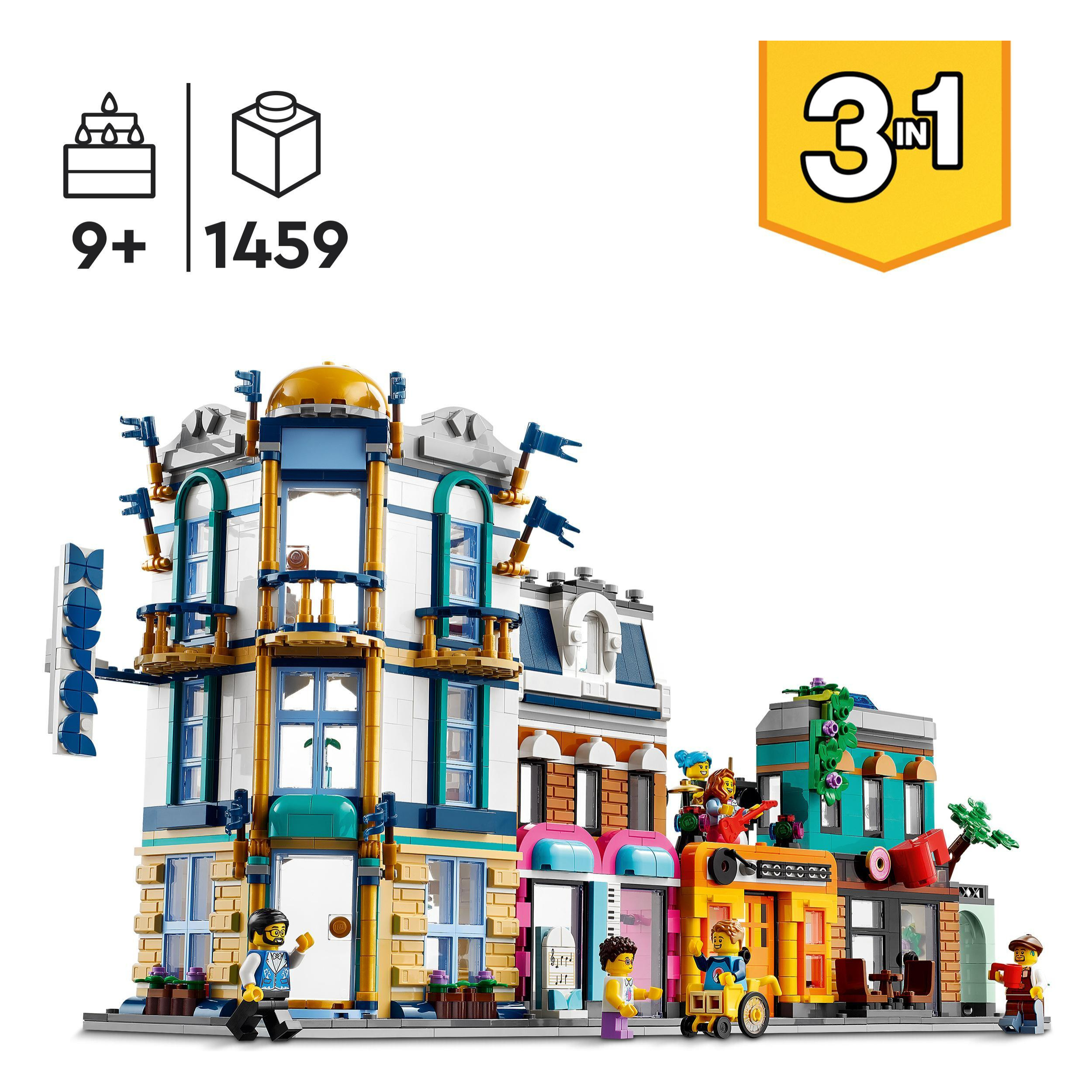 LEGO CREATOR 31141 - STRADA PRINCIPALE