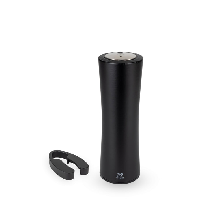 Tire-bouchon électrique rechargeable en bois tout automatique, noir, 21 cm - 8' Elis reverse
