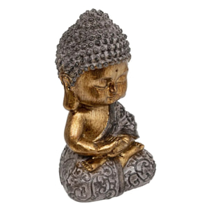 Bouddha Lee H.14cm résine assorti