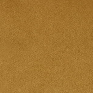 Fauteuil tripode en velours moutarde