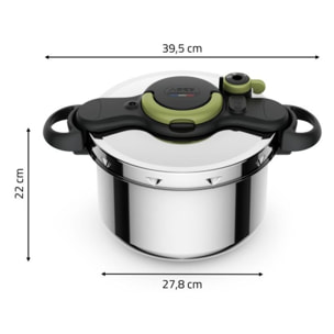 Autocuiseur TEFAL ClipsoMinut Easy 4 saisons 9L