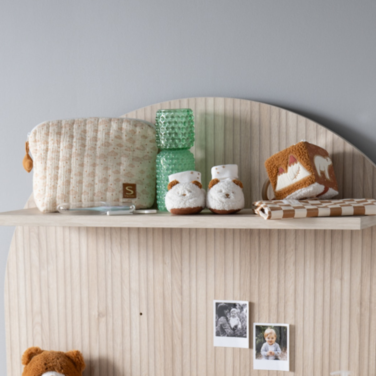 Cube d'activités ours en sherpa