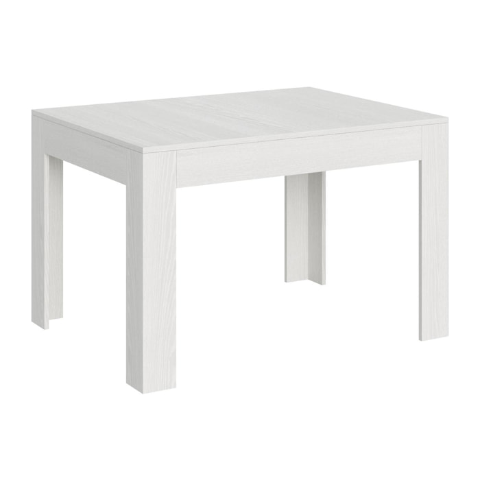 Table extensible 90x120/180 cm Bibi Frêne Blanc