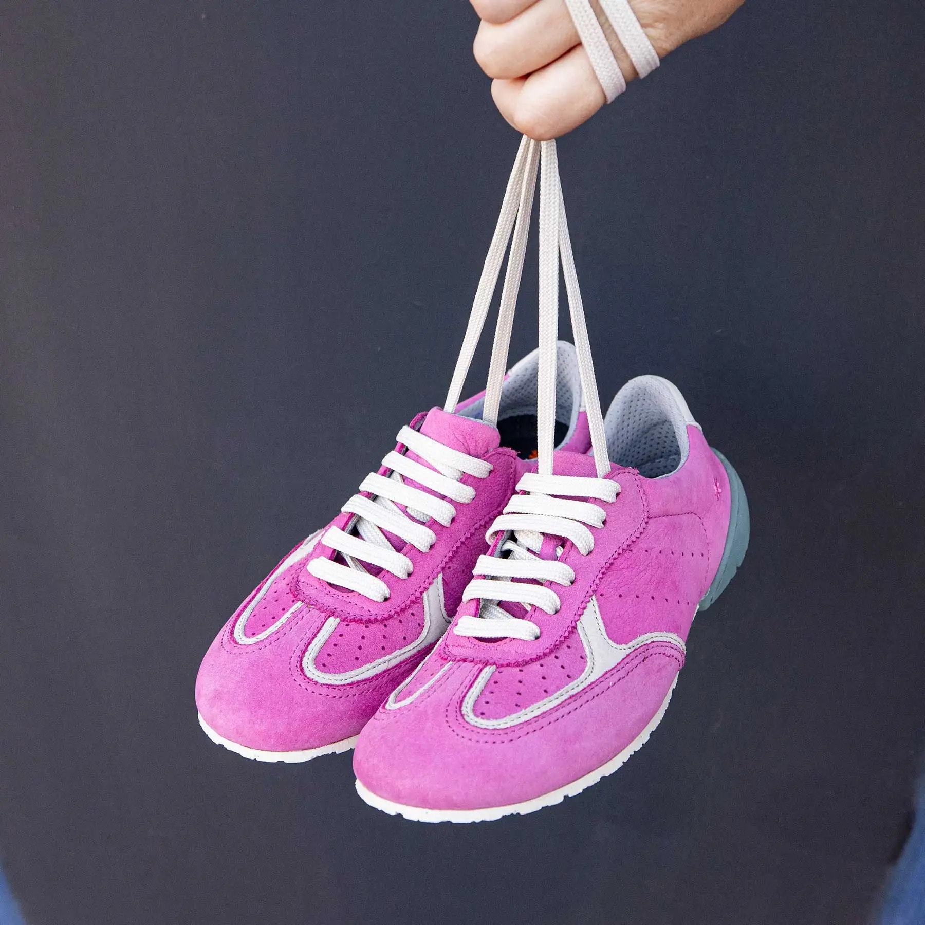 Zapatos 1744 NOBUCK BONE-PINK/ NANTES color Bone-pink