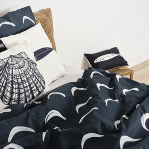 Housse de couette Calella Bleu 80 fils