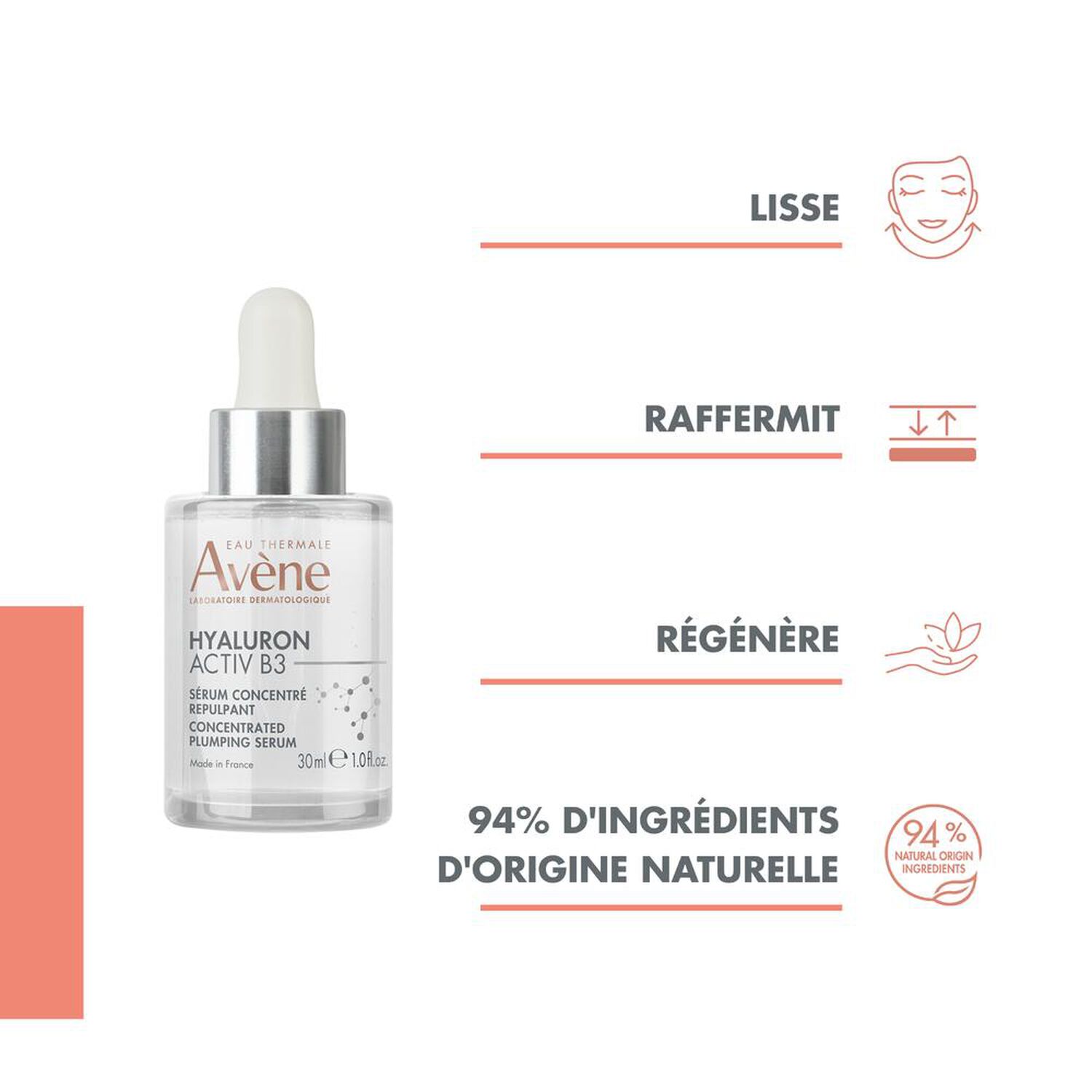 Hyaluron Activ B3 - Sérum Concentré Repulpant 30 ml