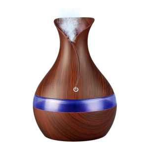 Humidificador de 300ml con luces Led RGB.