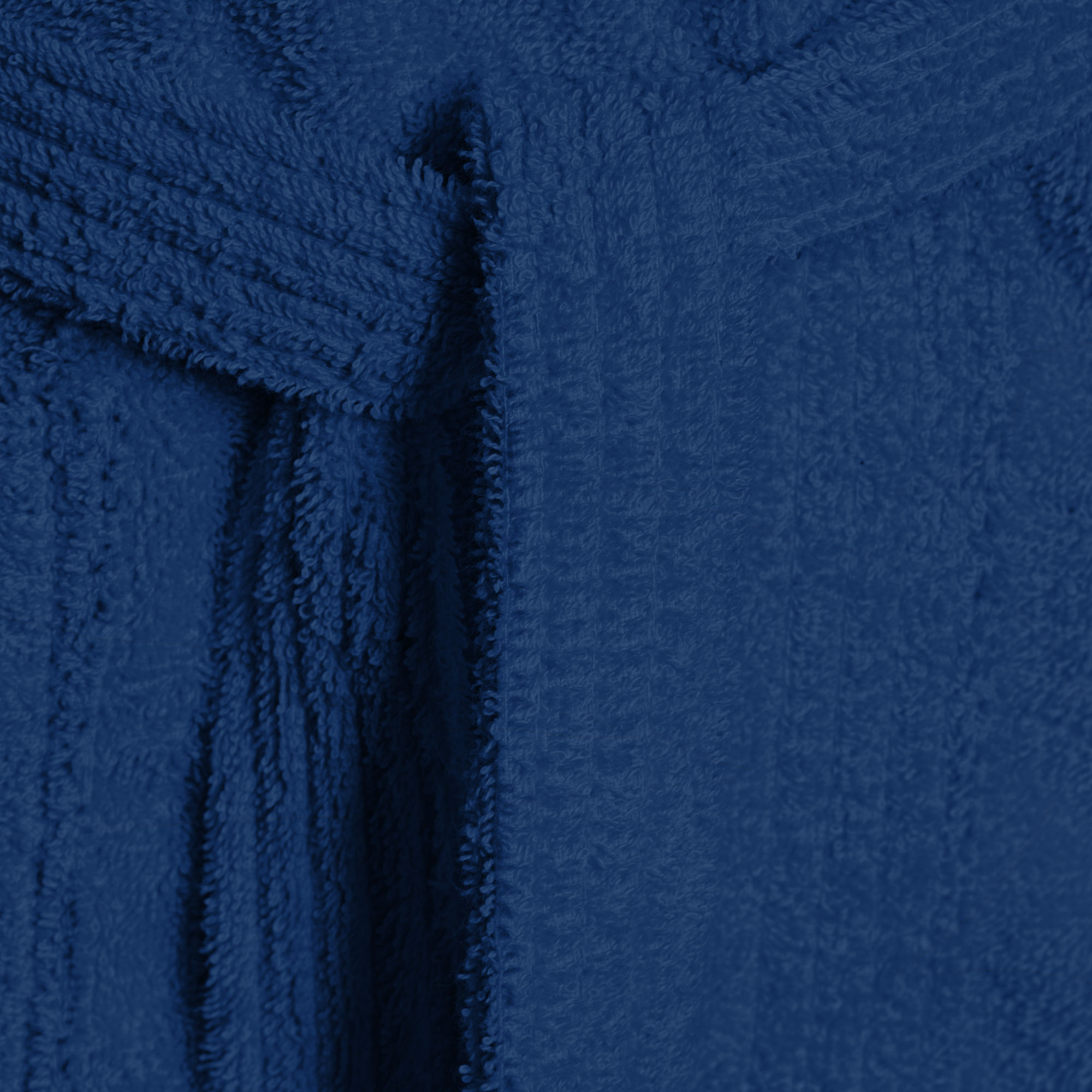 Bassetti Morbido Accappatoio 360 gr con Cappuccio 100% Cotone Uomo Donna Spugna Taglie Forti - ITALY Designed - Collezione VIVIAN - INDIGO DC