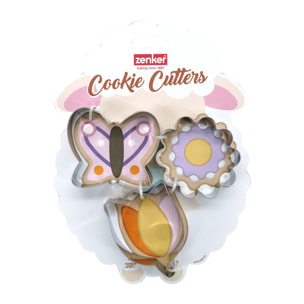 Lot de 3 Emporte-pièces  Pâques Inox Zenker Pâques