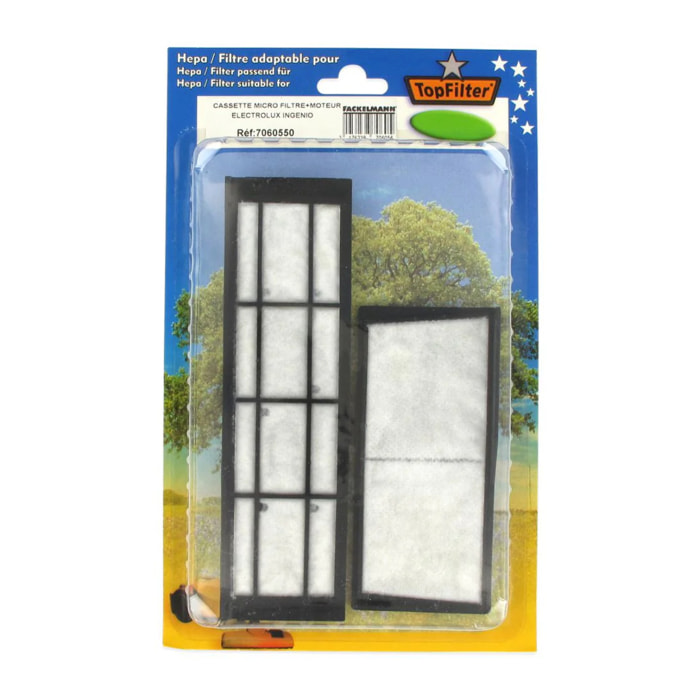 Filtre Hepa pour aspirateur Electrolux et Tornado TopFilter