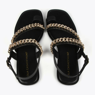 Sandali bassi catene