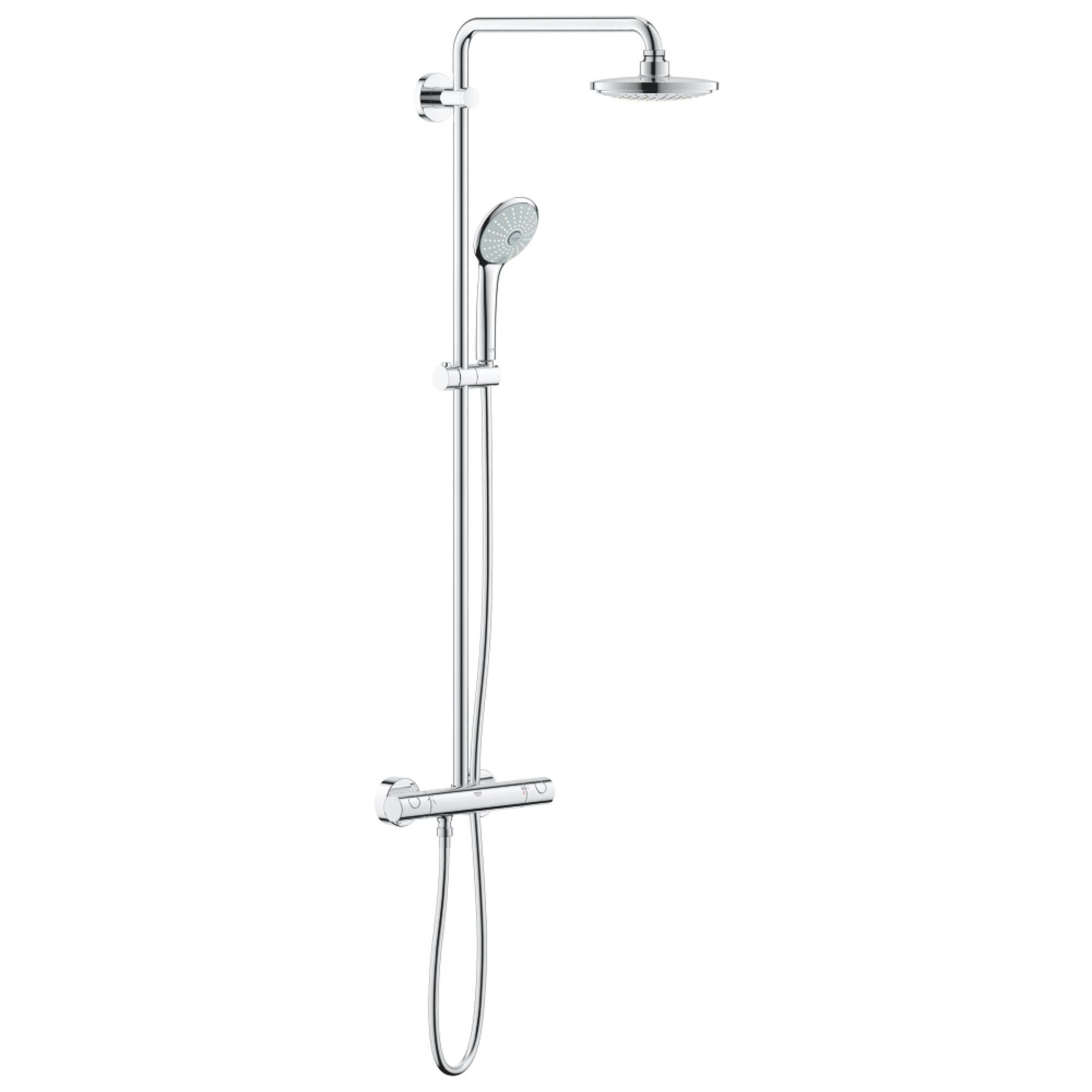 Colonne de douche avec mitigeur thermostatique Euphoria System 180