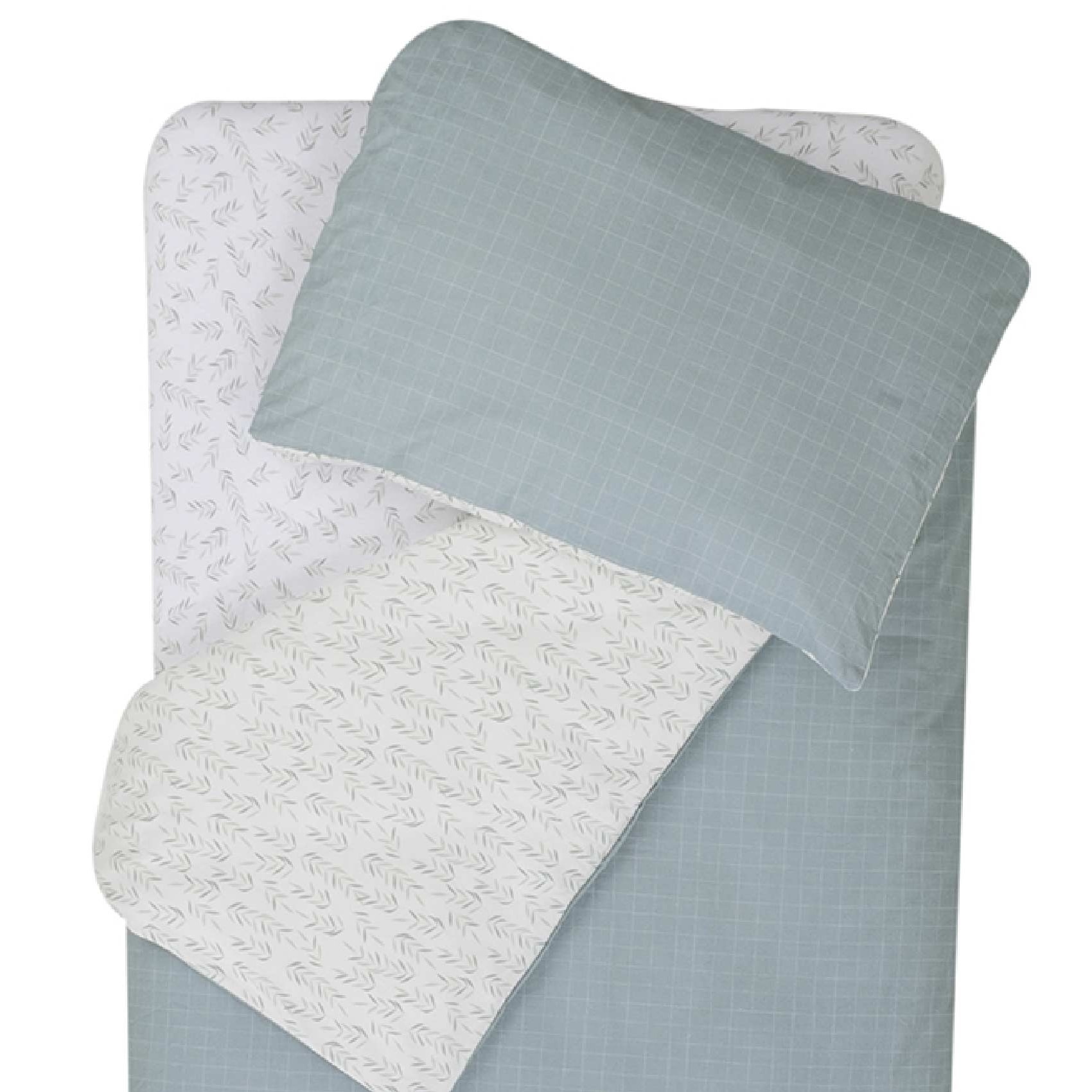 Parure de couette esprit nature - Blanc