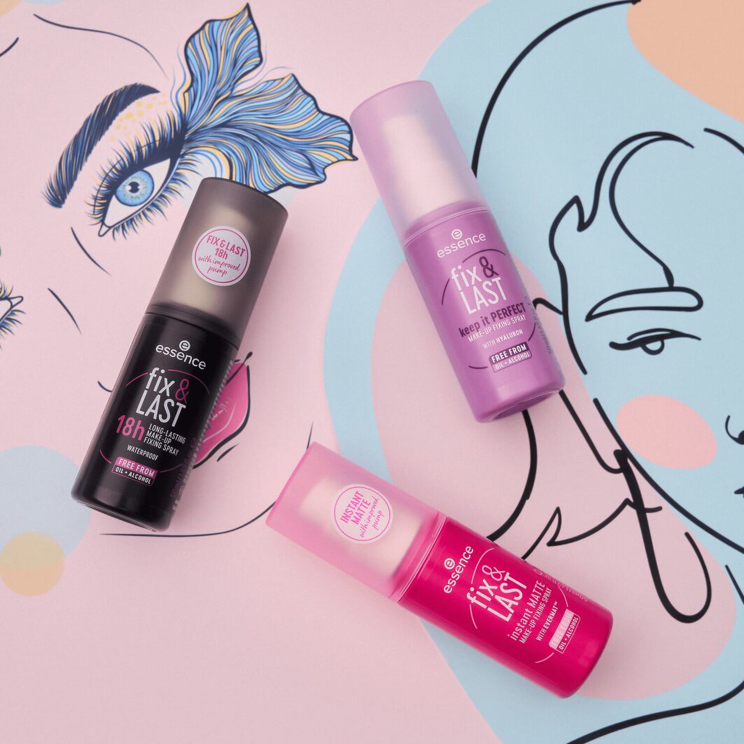 Fix & Last - spray fixateur de maquillage
