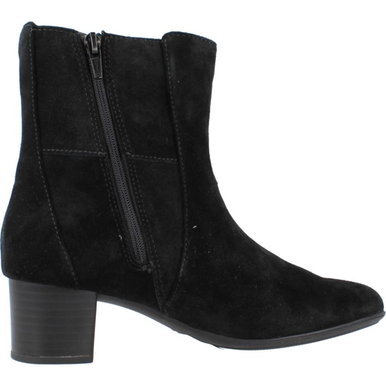 Botines Mujer de la marca CLARKS  modelo LINNAE UP Black