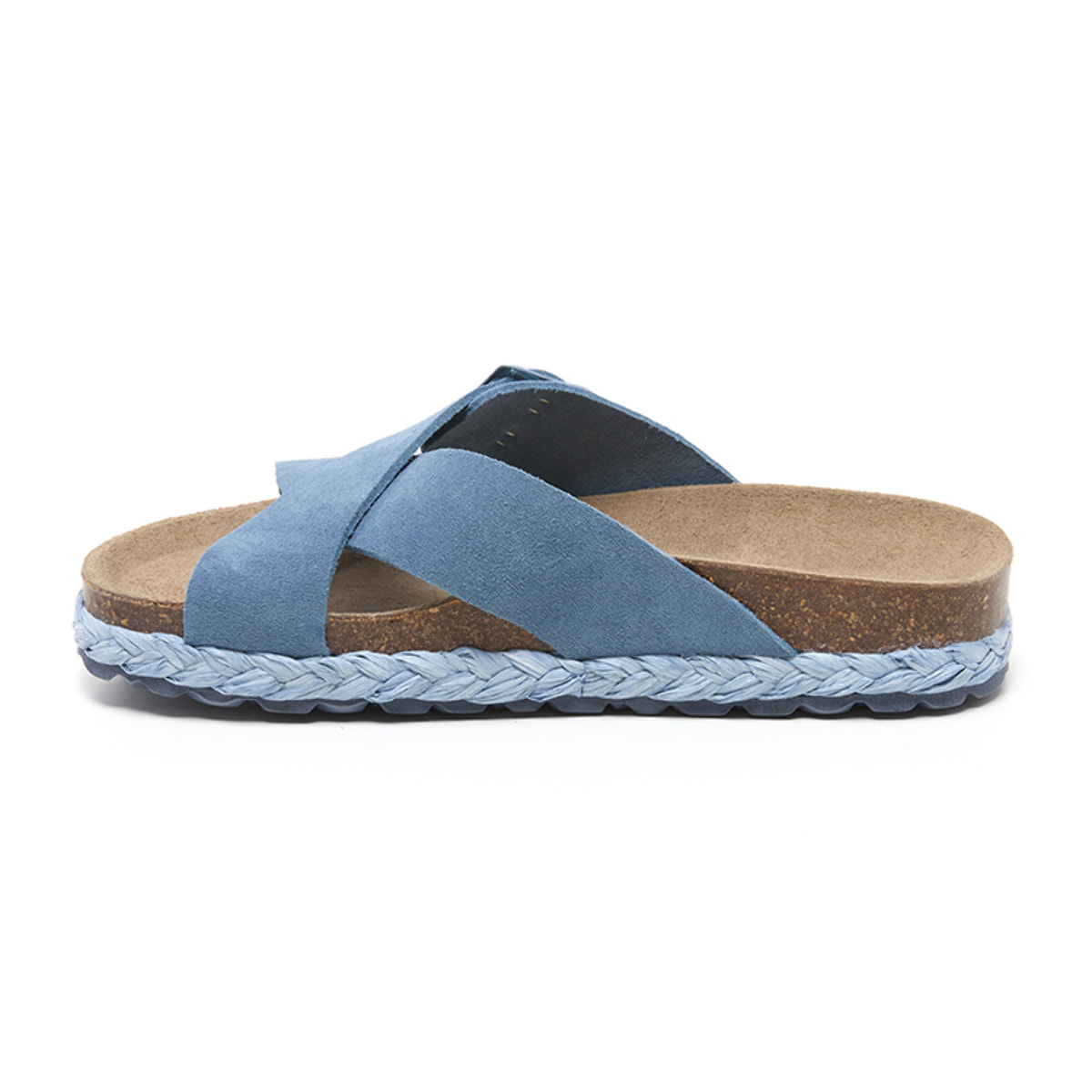 SANDALO CON ZEPPA BILLOWY BLU