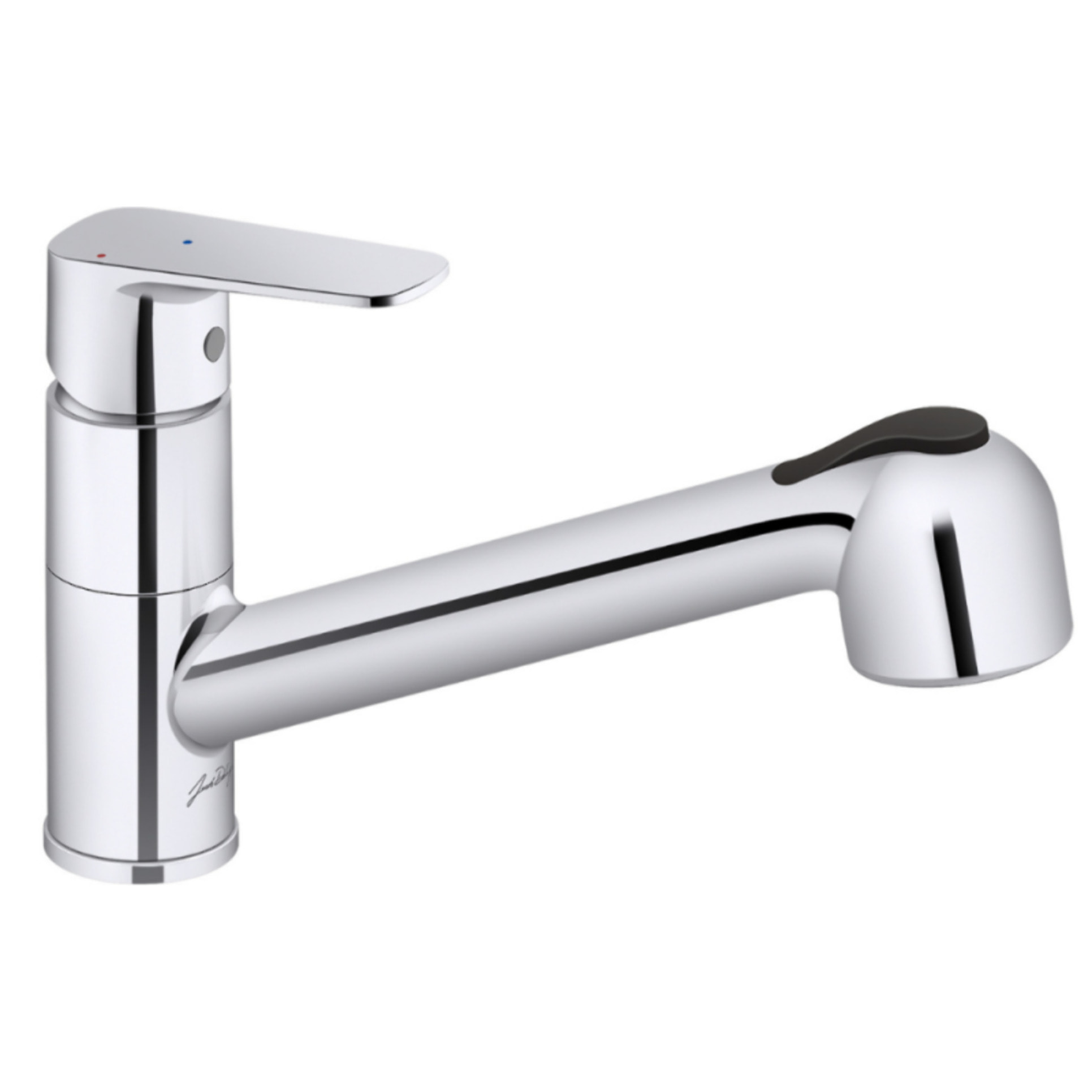 Robinet cuisine avec douchette extractible July+ chromé