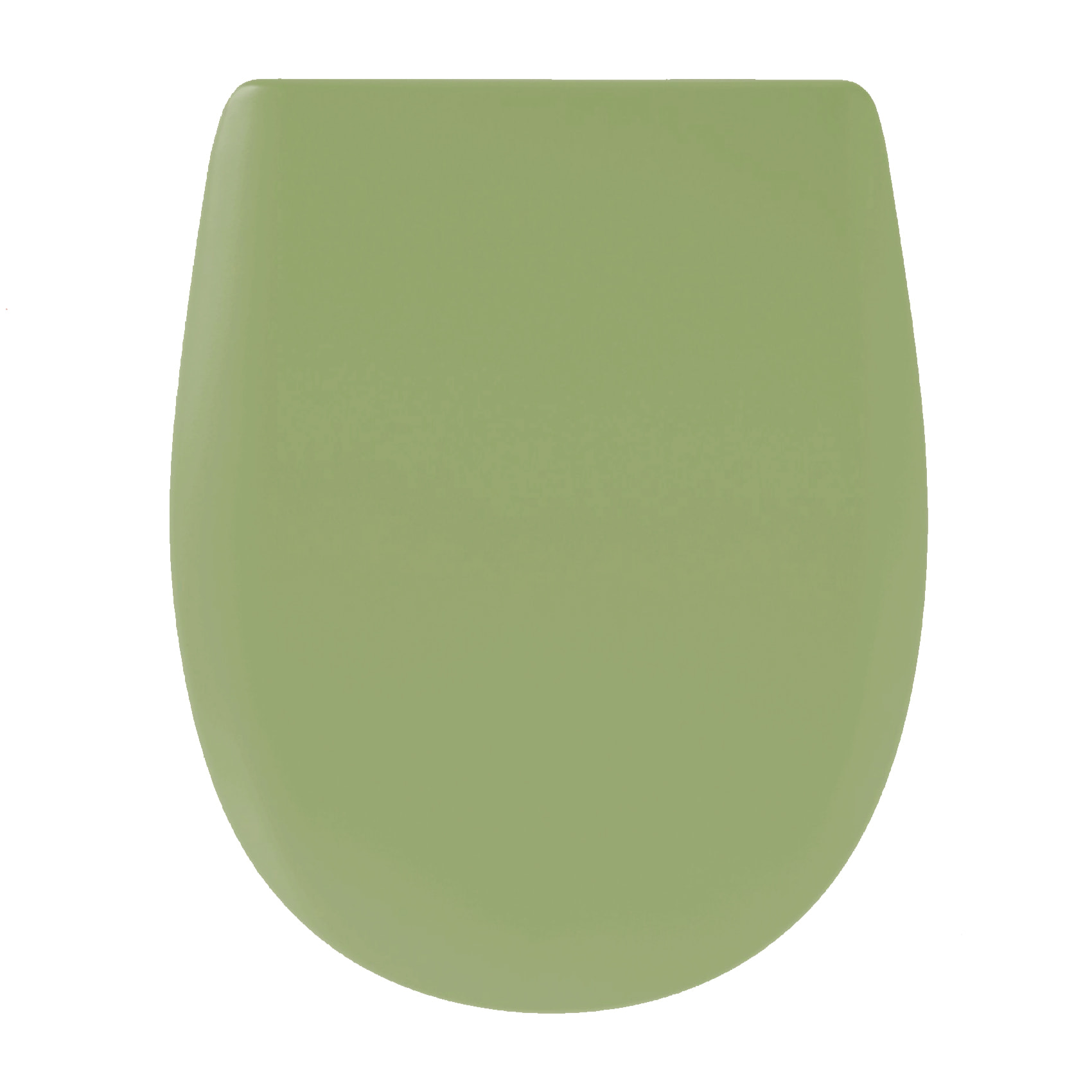 Abattant easy clip avec descente manuelle uni - Vert tilleul