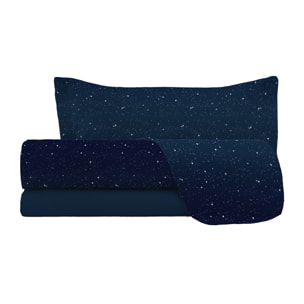 COMPLETO LETTO FASHION, 100% Microfibra, No Stiro - STARS