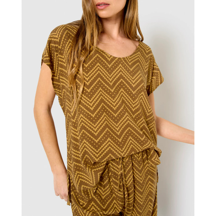 Blusa viscosa conwy arena