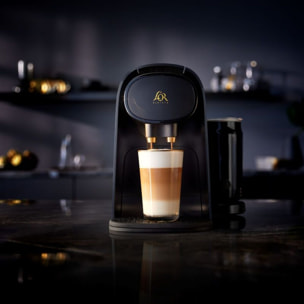 Cafetière à dosette PHILIPS LM8014/60 L'Or Barista Original Noire avec mousseur