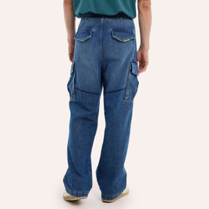Pantalón cargo MUNICH lifesyle hombre de algodón denim