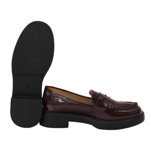 Mocassini con intreccio- tacco 4,5 cm