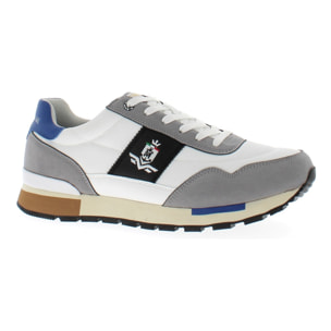 Armata di Mare Scarpe Uomo Sneakers Vintage Running con Soletta Rimovibile in Memory Foam AMU S25N715 Off White