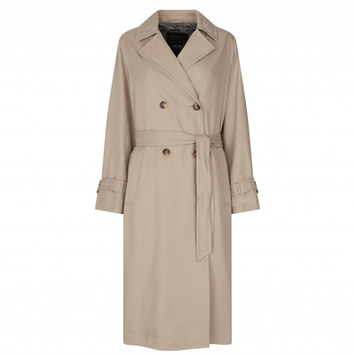 Gabardina Mujer de la marca GEOX  modelo W TOPAZIO TRENCH Beige