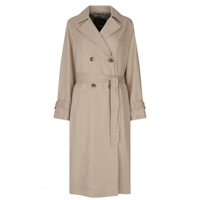 Gabardina Mujer de la marca GEOX  modelo W TOPAZIO TRENCH Beige