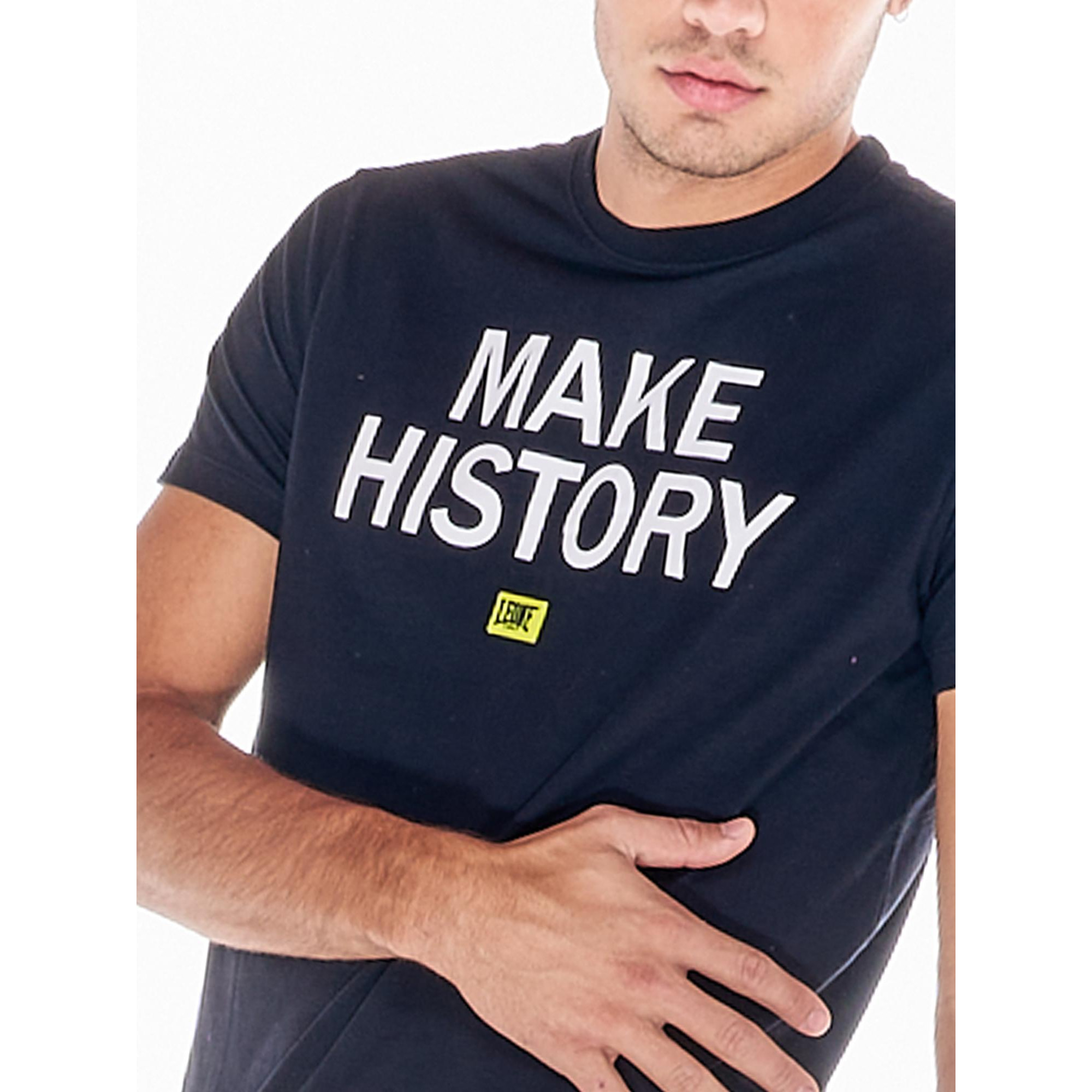 Camiseta con estampado de bienvenida 'Make History' para hombre