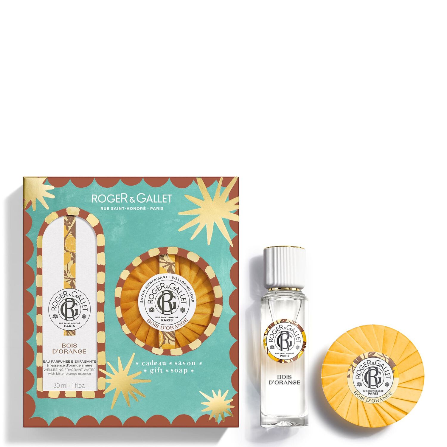 Bois d'Orange - Coffret Eau Parfumée Bienfaisante 30ml + Savon 100g
