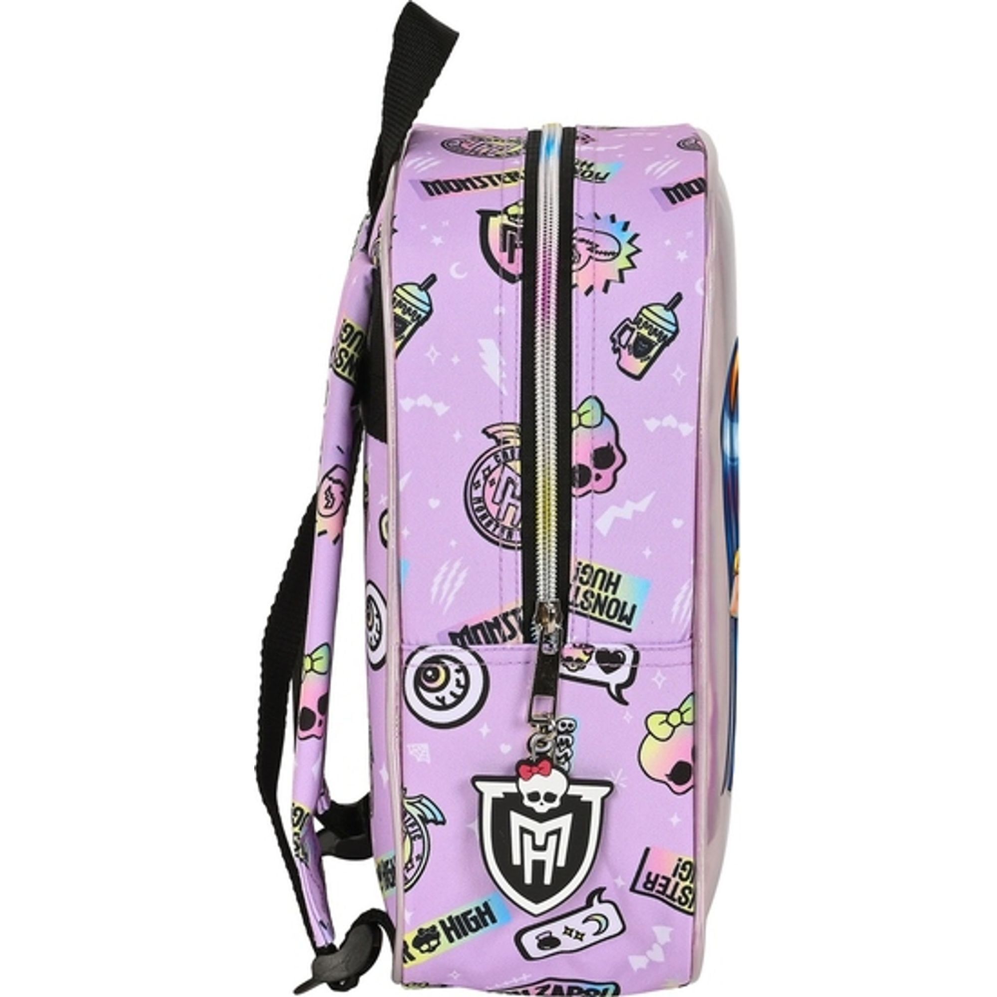 Mochila guarderia adapt.carro monster high "best boos"