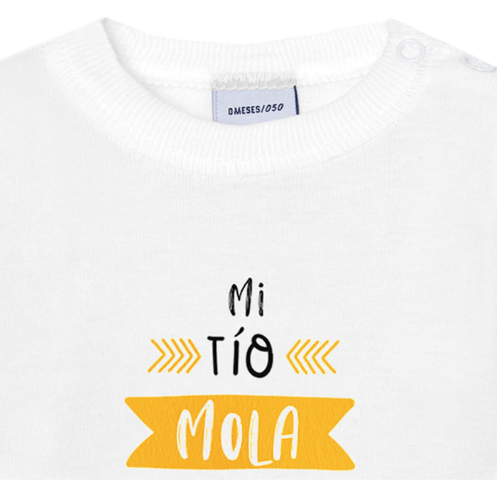 Body bebé manga larga personalizado frases