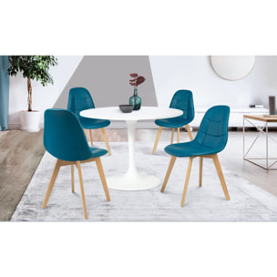 Chaises Rafaela - Bleu canard