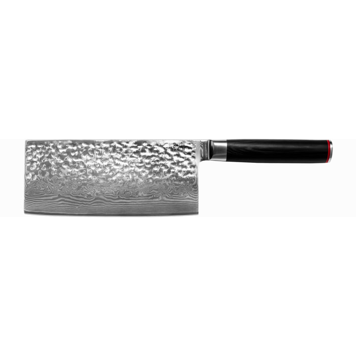 Cuchillo Macheta de Chef - 190mm - Colección Pakka Damascus