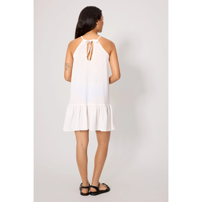 Vestito corto Bianco