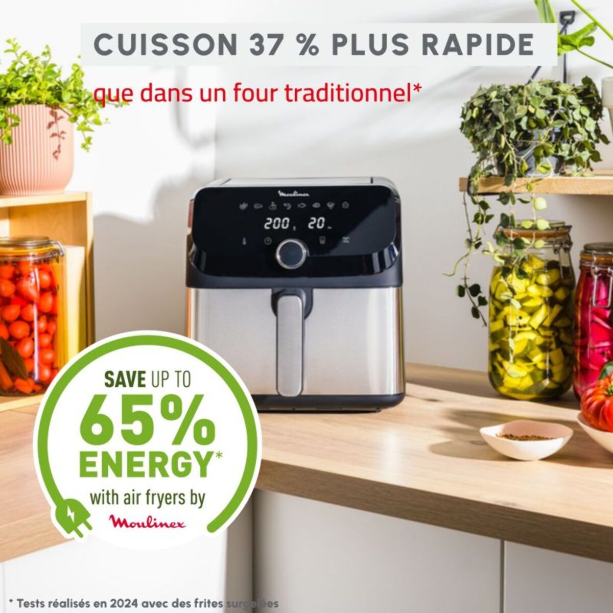 Friteuse sans huile MOULINEX Easy Fry XXL 7.5L EZ855D20