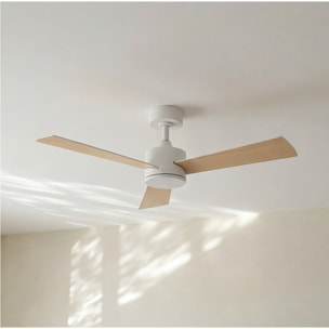 Forlight - Ventilador Marinada Acero Blanco