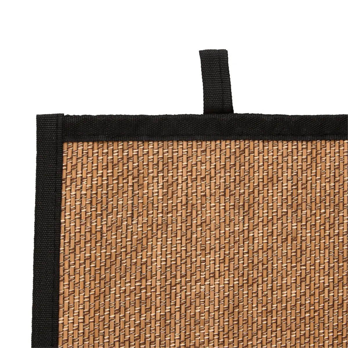 Tapis de bain texturé Stemy 50x80cm noir