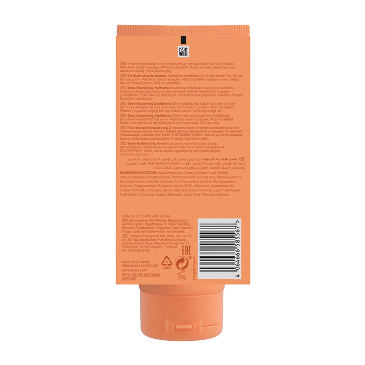 WELLA Invigo Nutri-Enrich Balsamo Nutriente 200ml