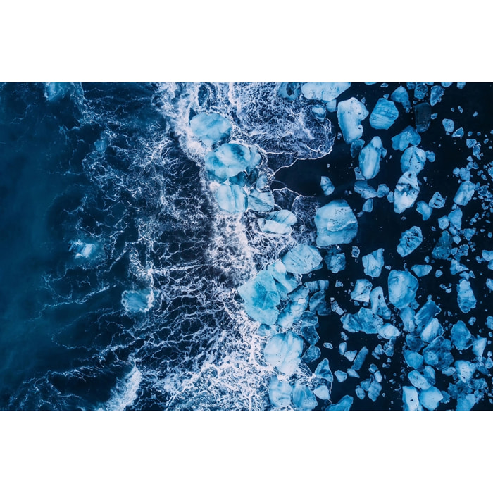 Tableau iceland diamond beach Toile imprimée