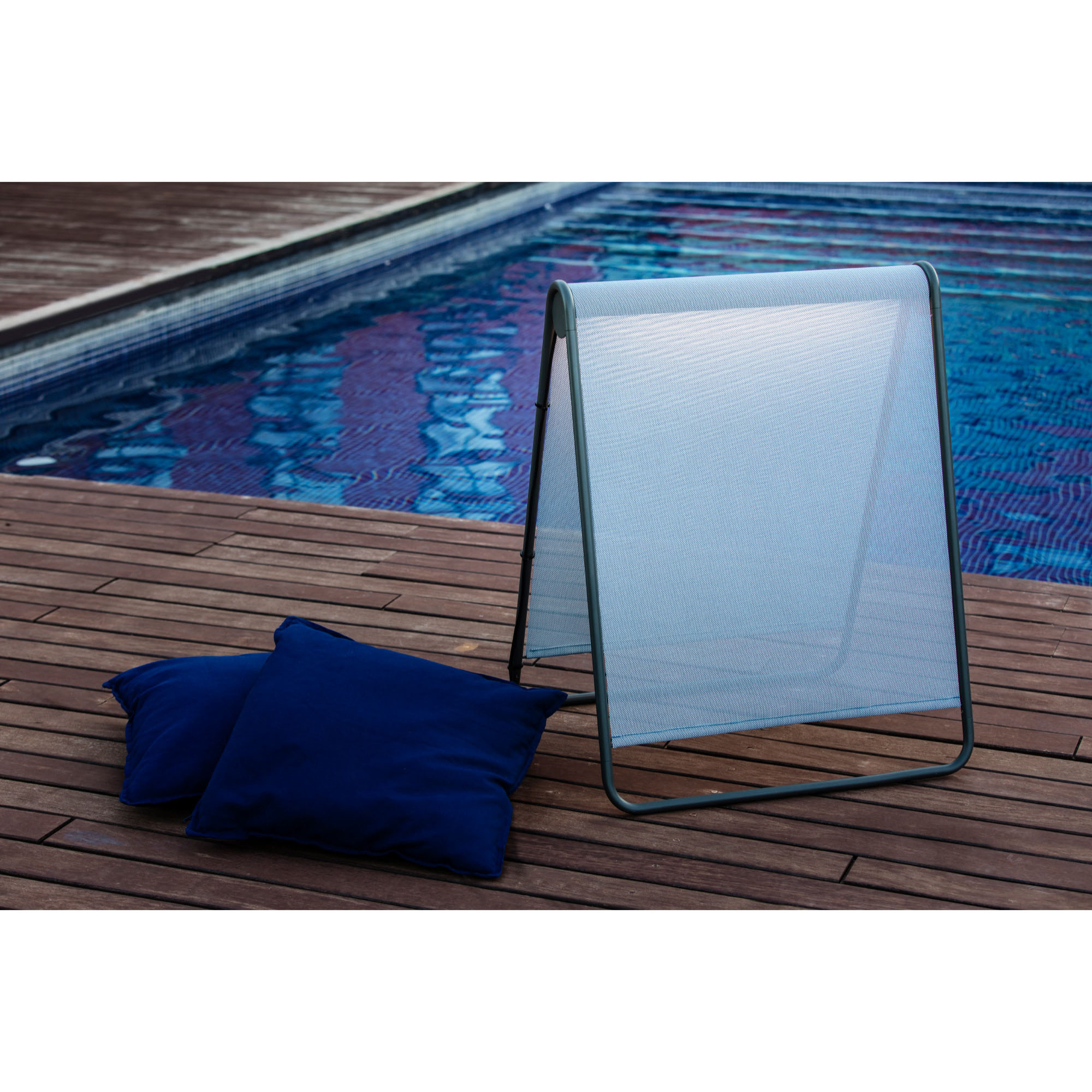 CADAQUÉS Lámpara pie de salón azul