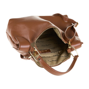 Borsa a spalla da donna Made in Italy - Modello Lyra Elite - 100% pelle - 33.0 x 30.0 x 12.0 cm