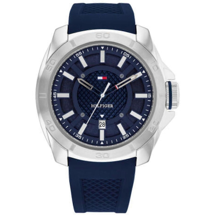 Reloj Tommy Hilfiger 1792134 Hombre Analogico Cuarzo con Correa de Silicona