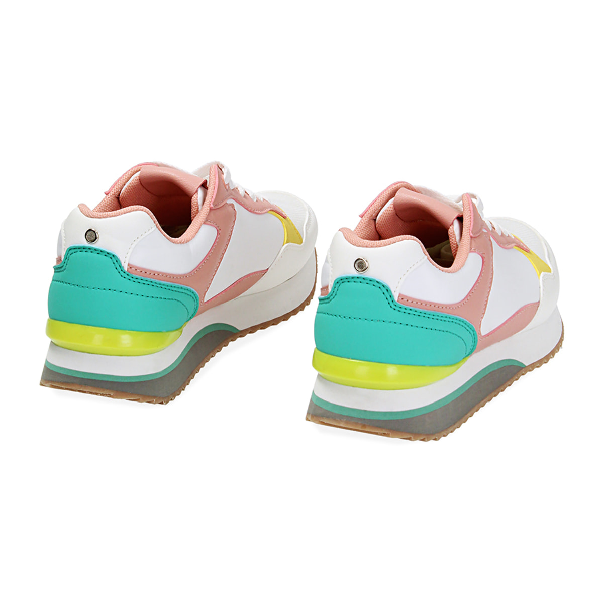 Sneakers bianco giallo